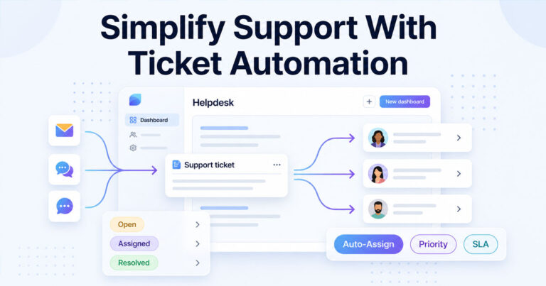 How To Simplify Support With Ticket Automation
