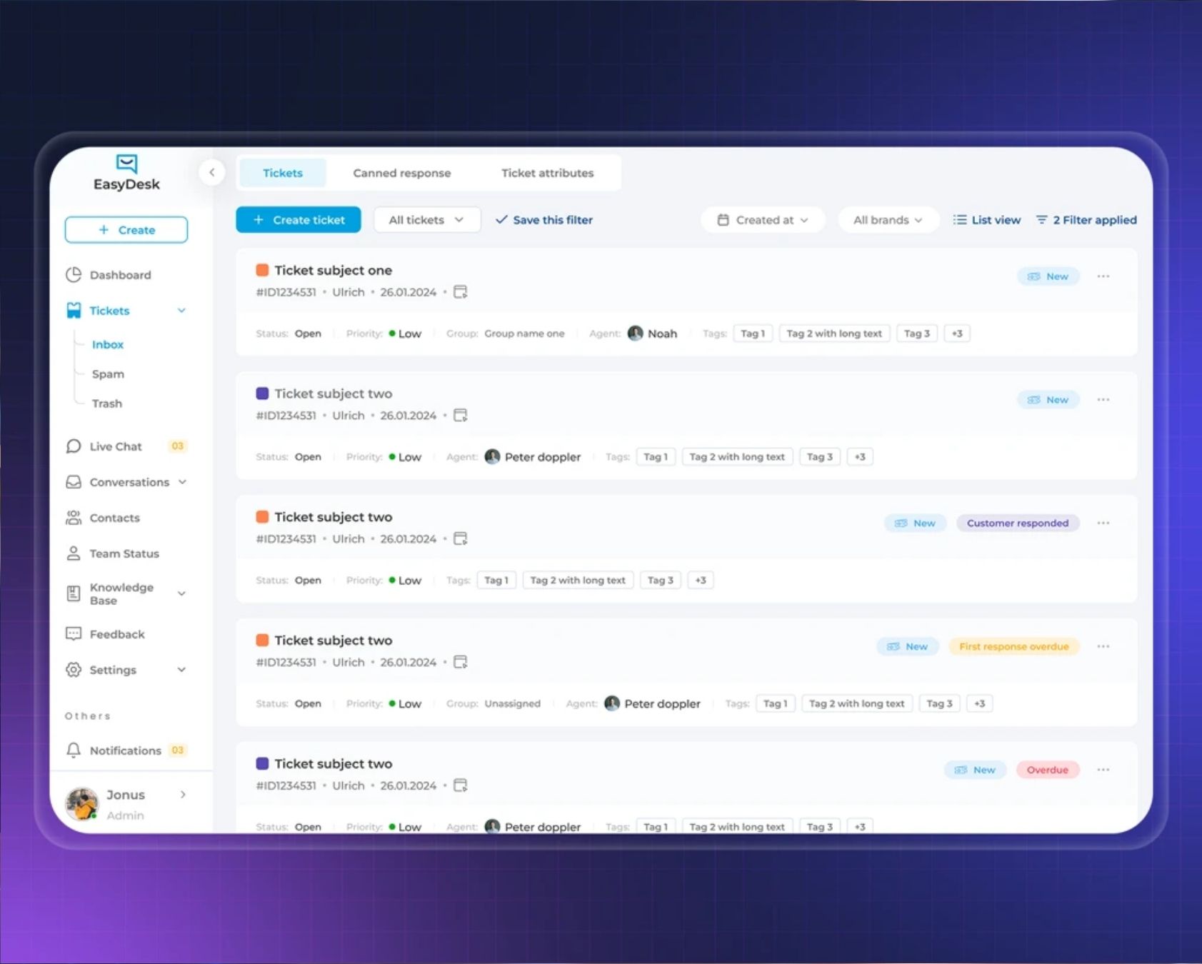 Ticket Management System