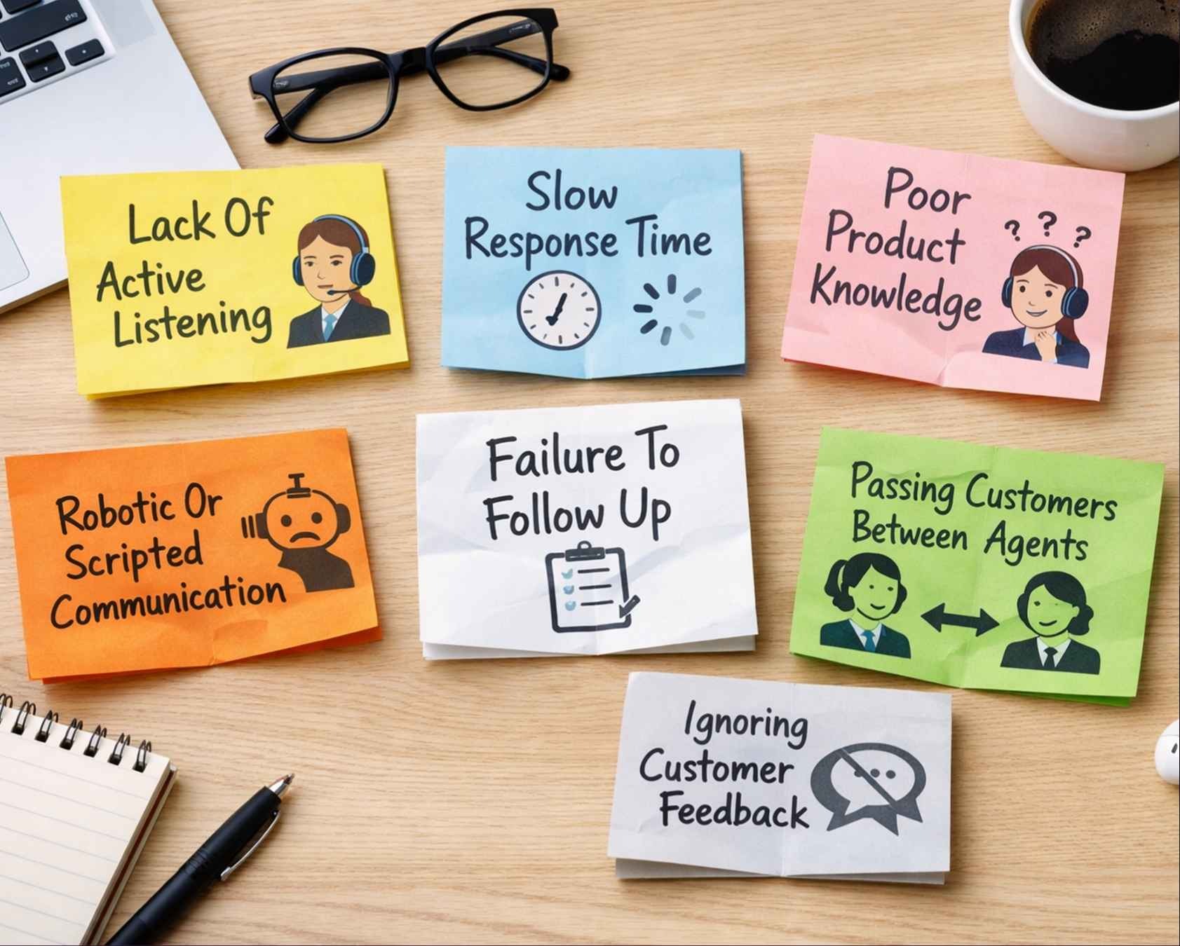 customer service mistakes