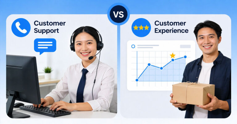 Customer Support vs Customer Experience: How Growing Teams Should Think About Both
