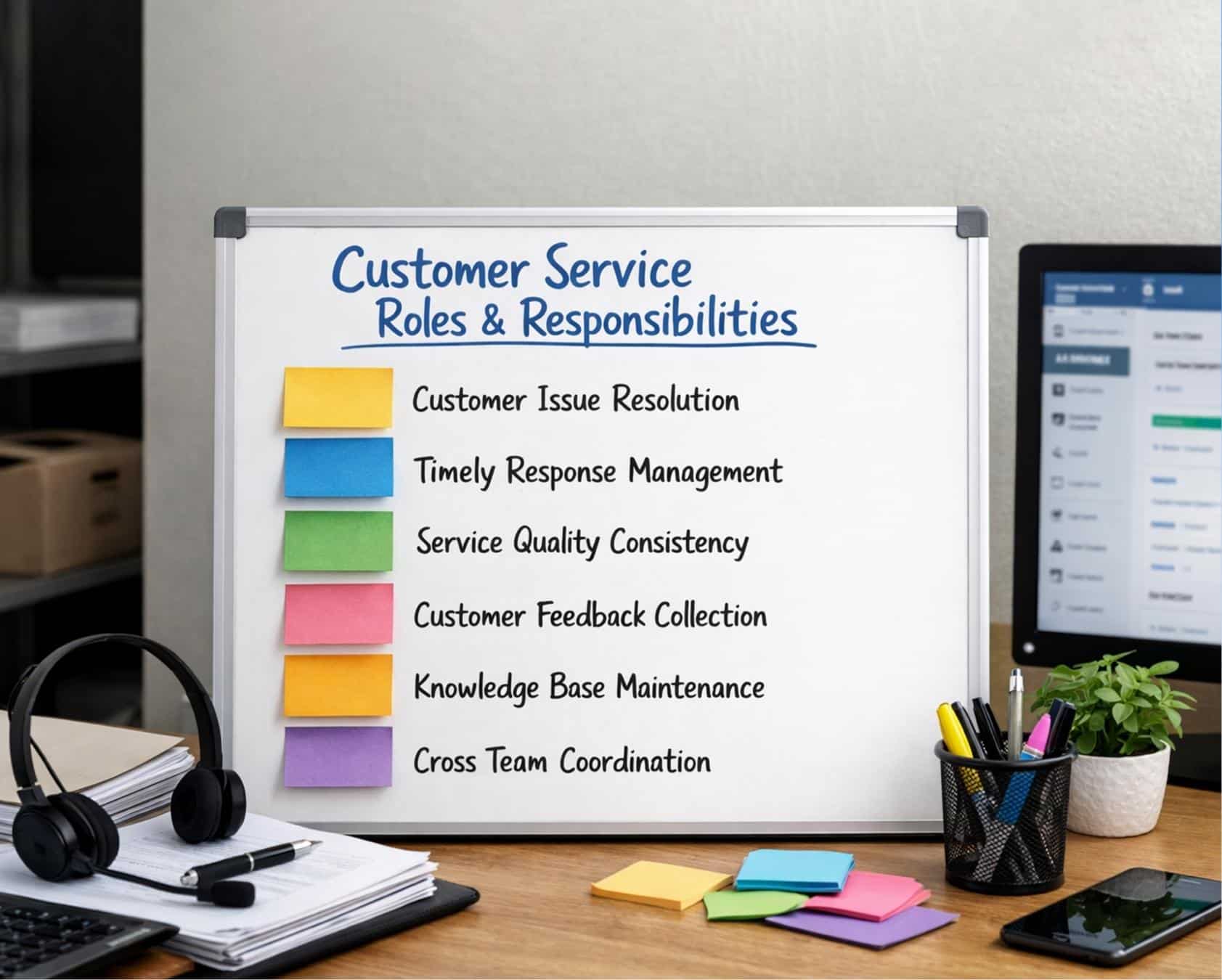 Customer Service Roles And Responsibilities