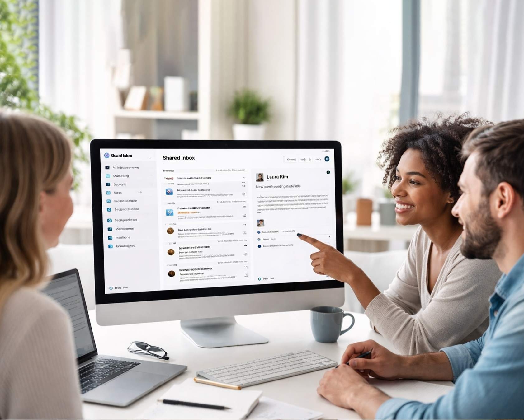 customer agents using shared inbox software