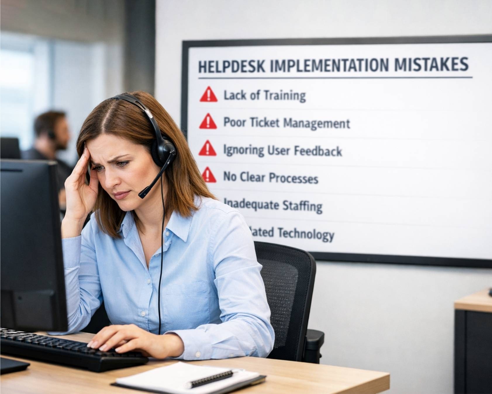 How Helpdesk Implementation Mistakes Slow Down Service Operations