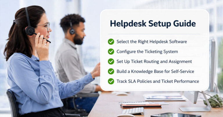 Helpdesk Setup Guide For Organizing Customer Support Tickets