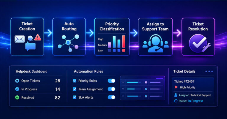 Ticketing Workflow Automation For Smarter Helpdesk Operations