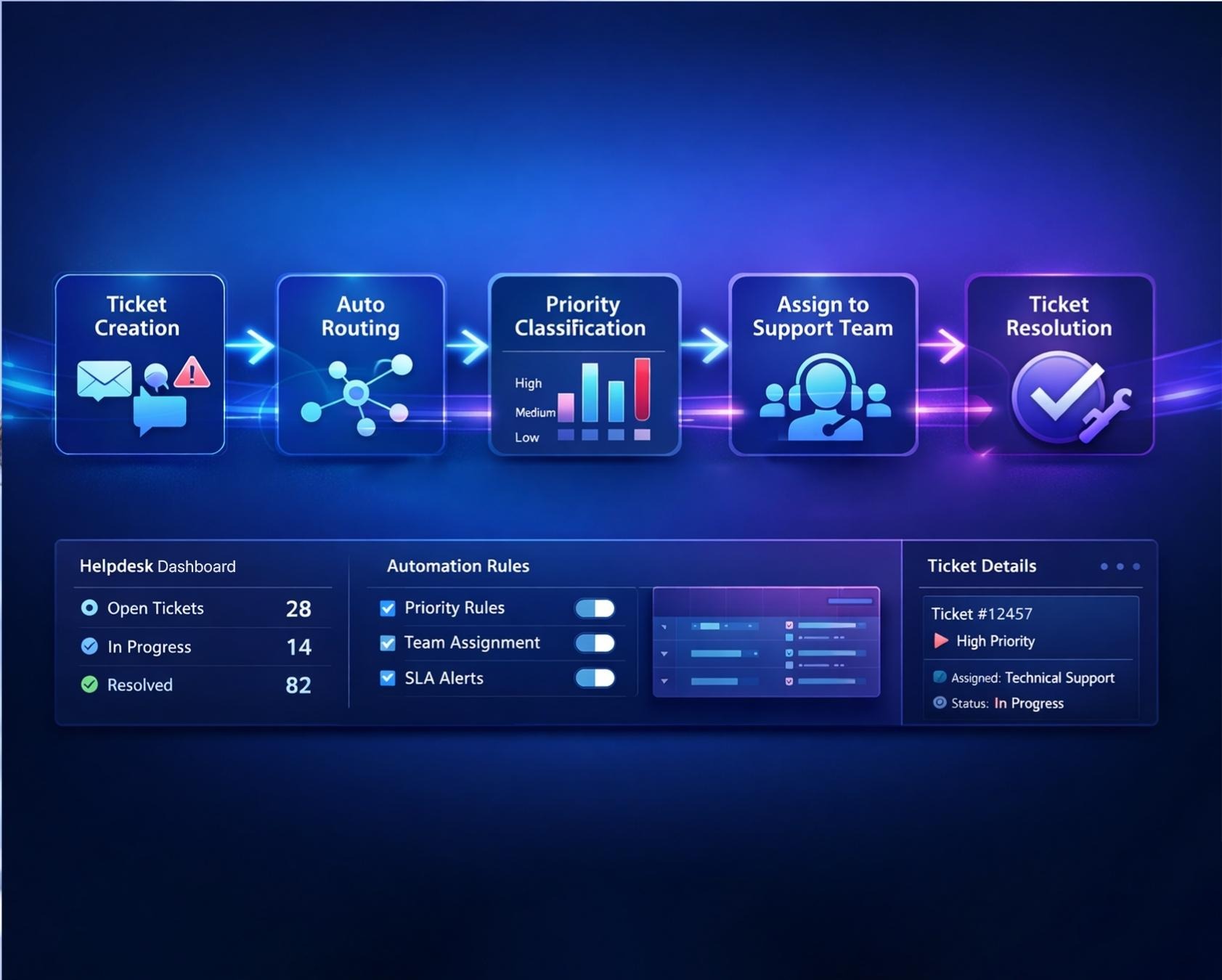 Ticketing Workflow Automation