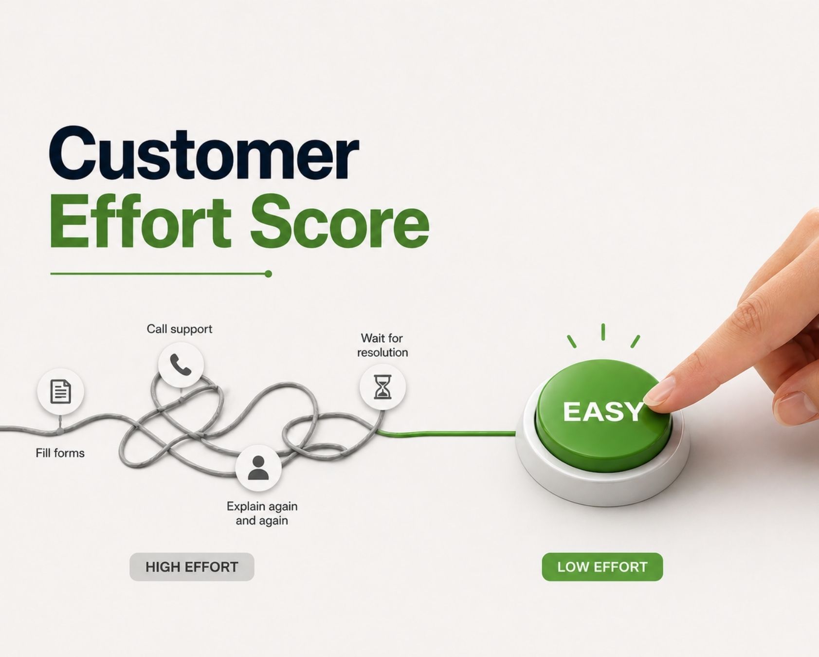 Customer Effort Score Method For Friction-Free Customer Experience