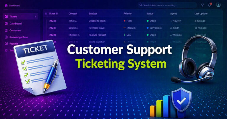 Customer Support Ticketing System-How Does It Work