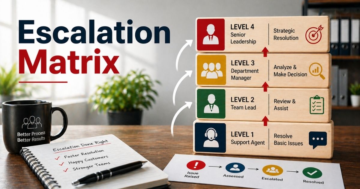 Escalation Matrix Approach To Improve Team Accountability