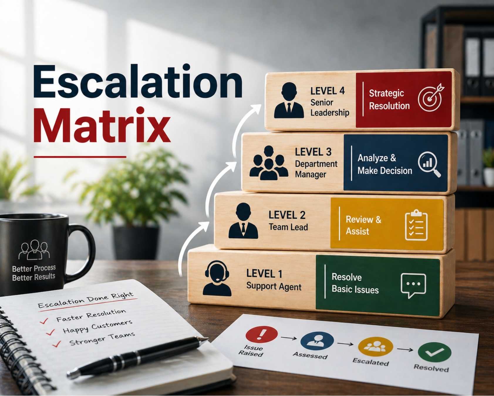 Escalation Matrix Approach To Improve Team Accountability