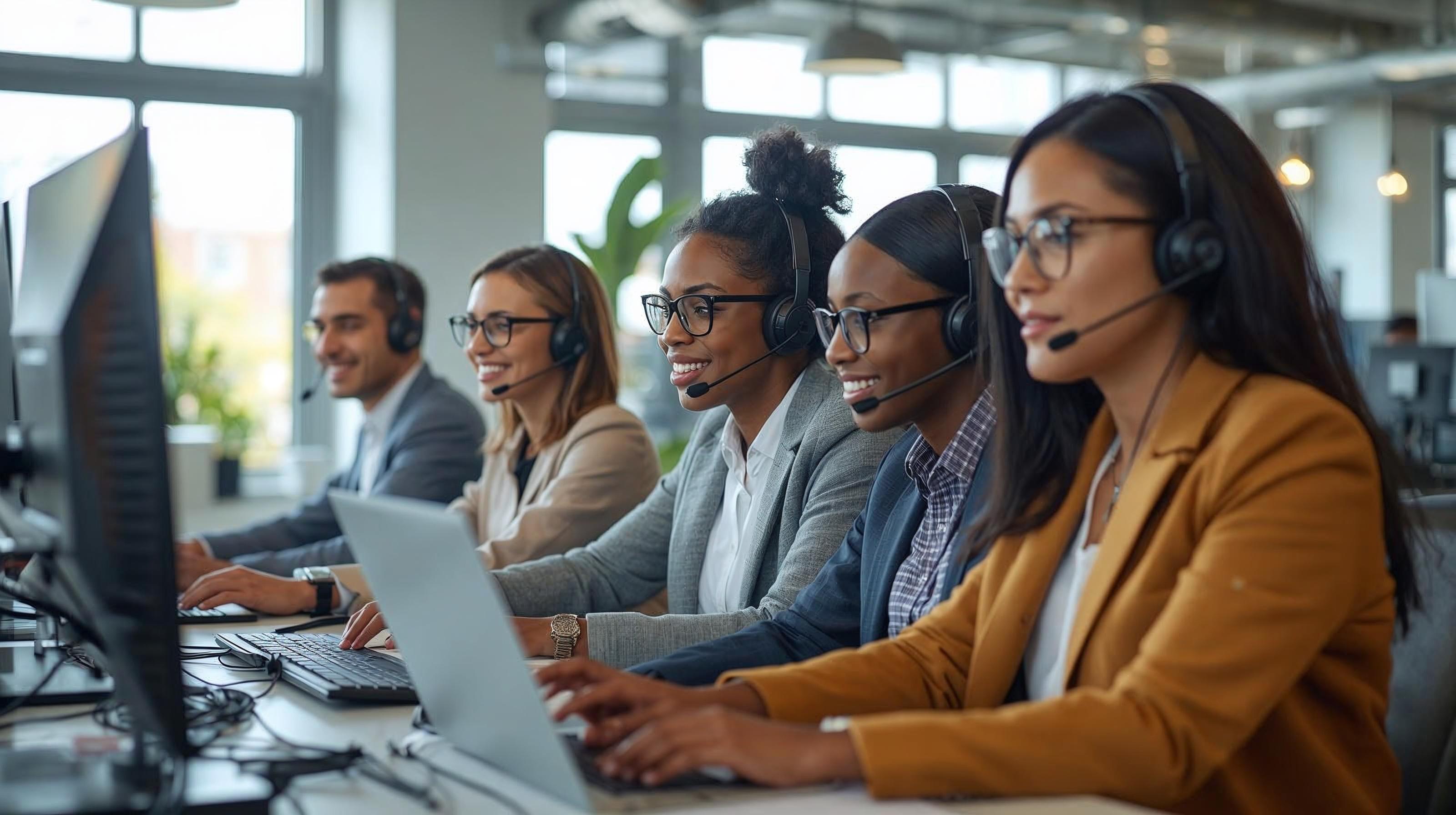 How A Small Business Delivered Enterprise Level Support With Just 5 Agents use stock image