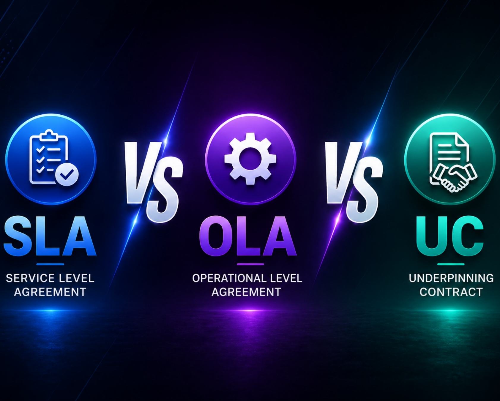 SLA Vs OLA Vs UC