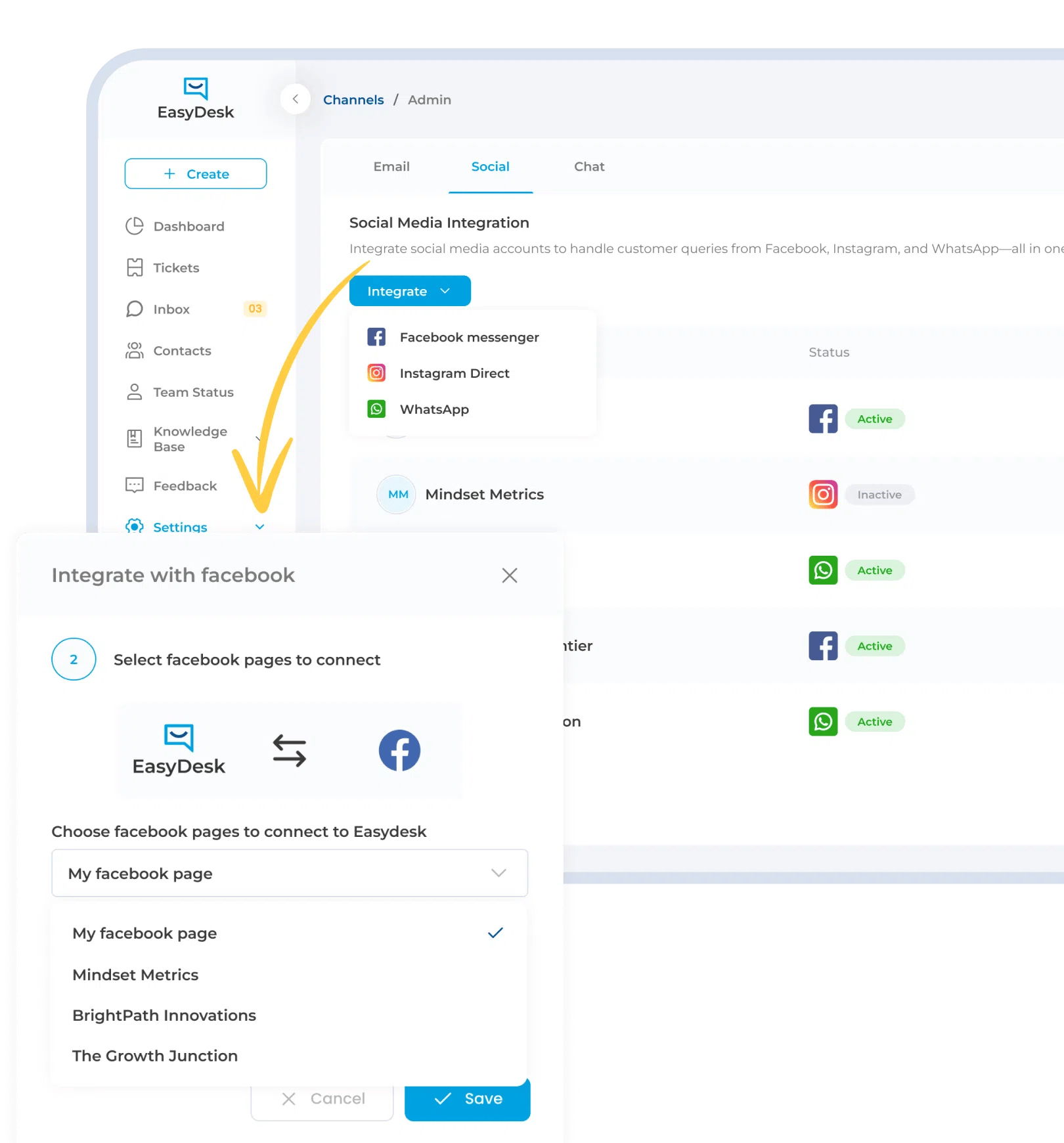 social media integration