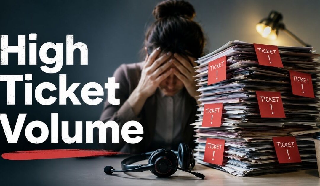 How High Ticket Volume Affects Customer Support Performance
