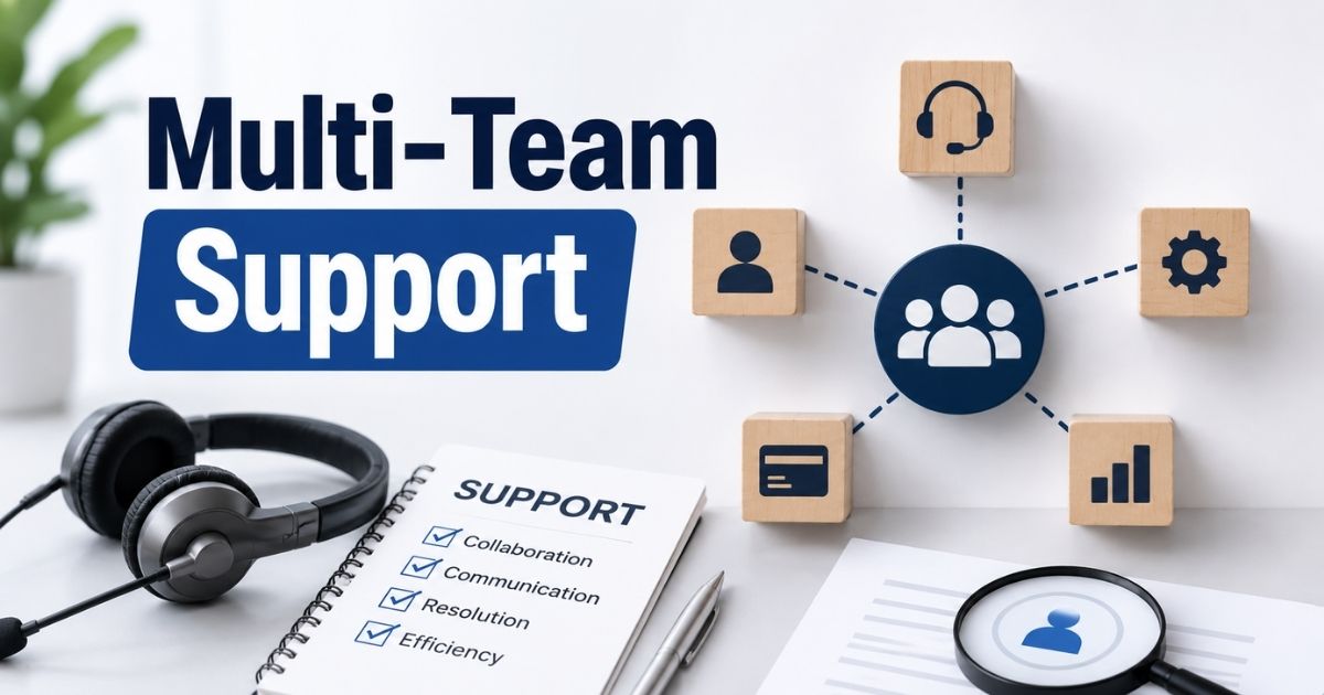 How Multi-Team Support Improves Cross-Department Communication