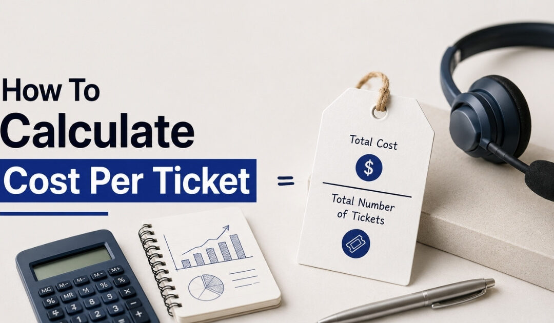 How To Calculate Cost Per Ticket In Customer Support