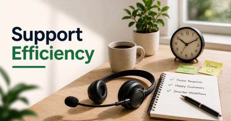 How To Improve Support Efficiency Without Increasing Costs