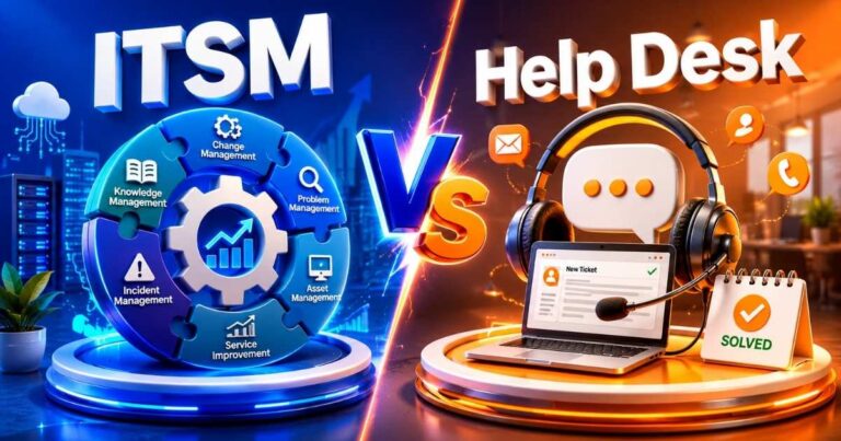 ITSM Vs Help Desk: Key Differences, Features, And Use Cases
