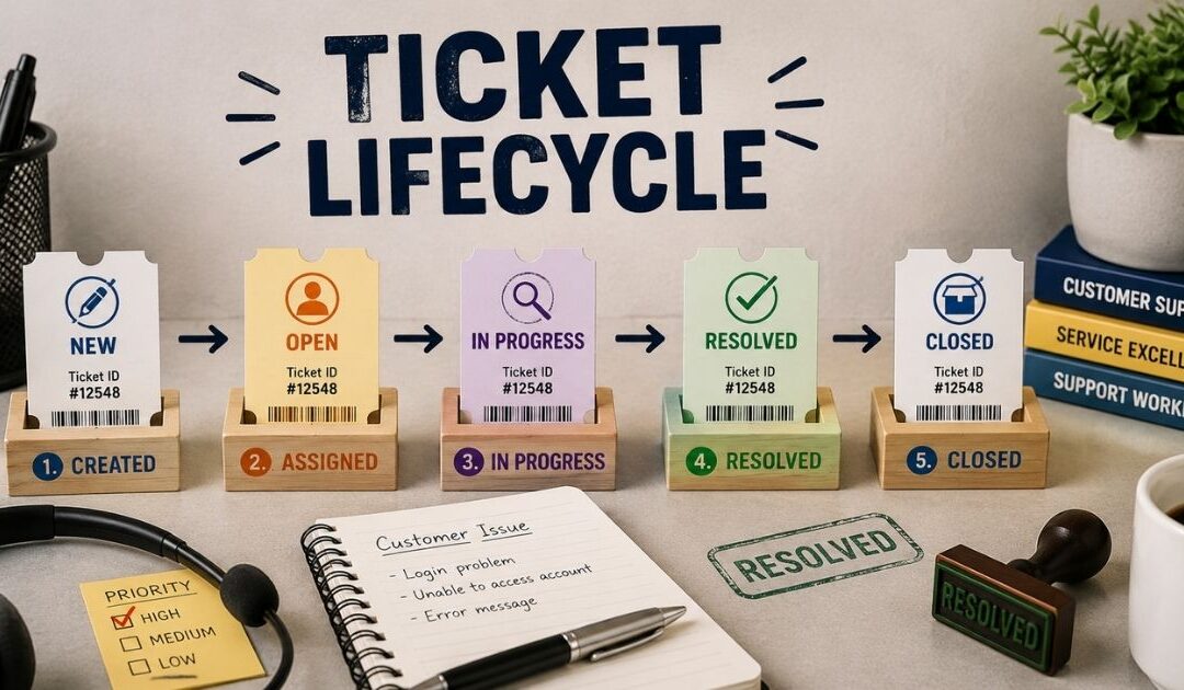 Ticket Lifecycle Explained For Customer Service Teams