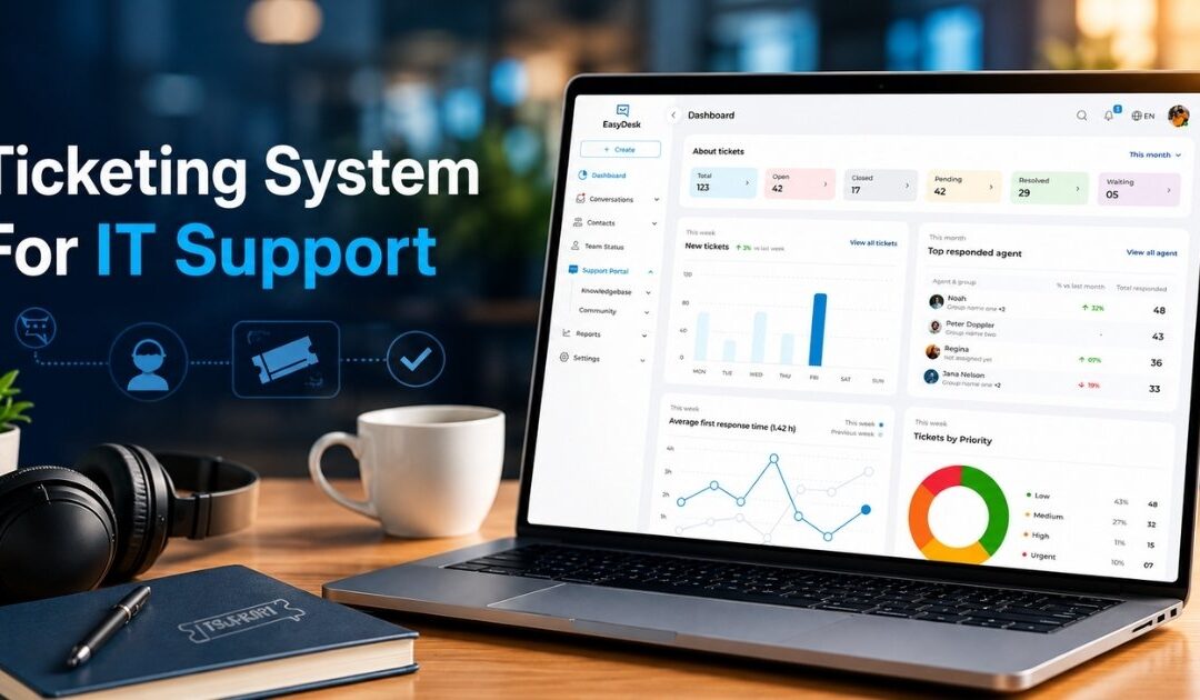 Ticketing System For IT Support – Features, Benefits, And Best Practices