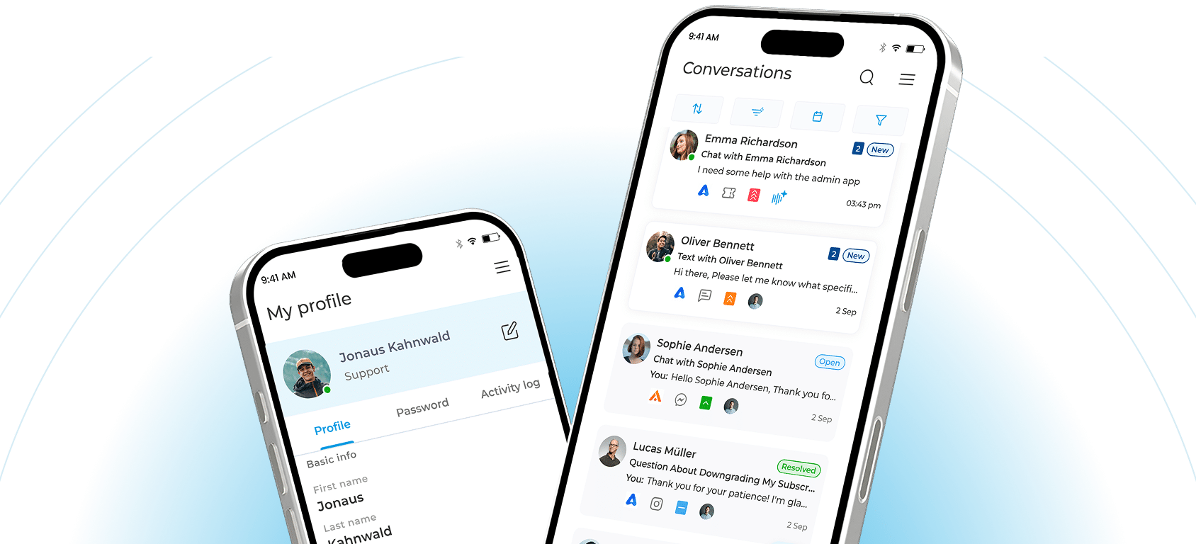 Your agents personal assistant in their pocket