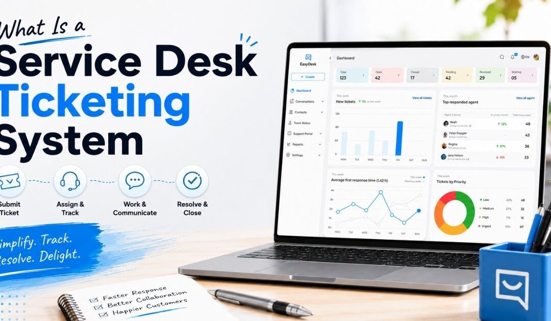 Service Desk Ticketing System Guide For Organized Support Workflows