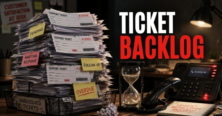 How To Reduce Ticket Backlog Without Hurting Service Quality