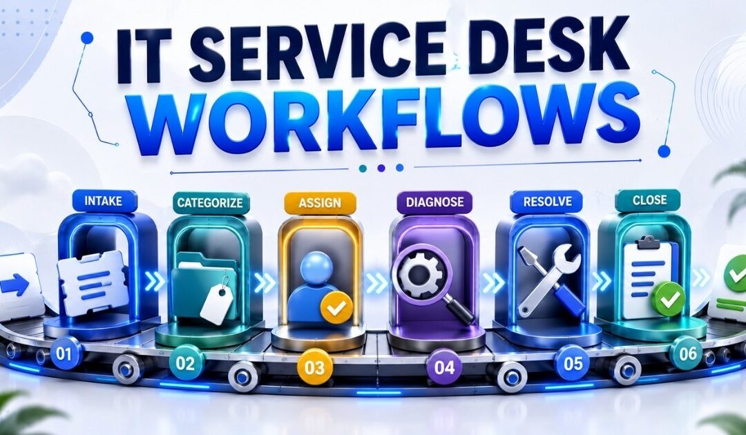 How IT Service Desk Workflows Reduce Resolution Time