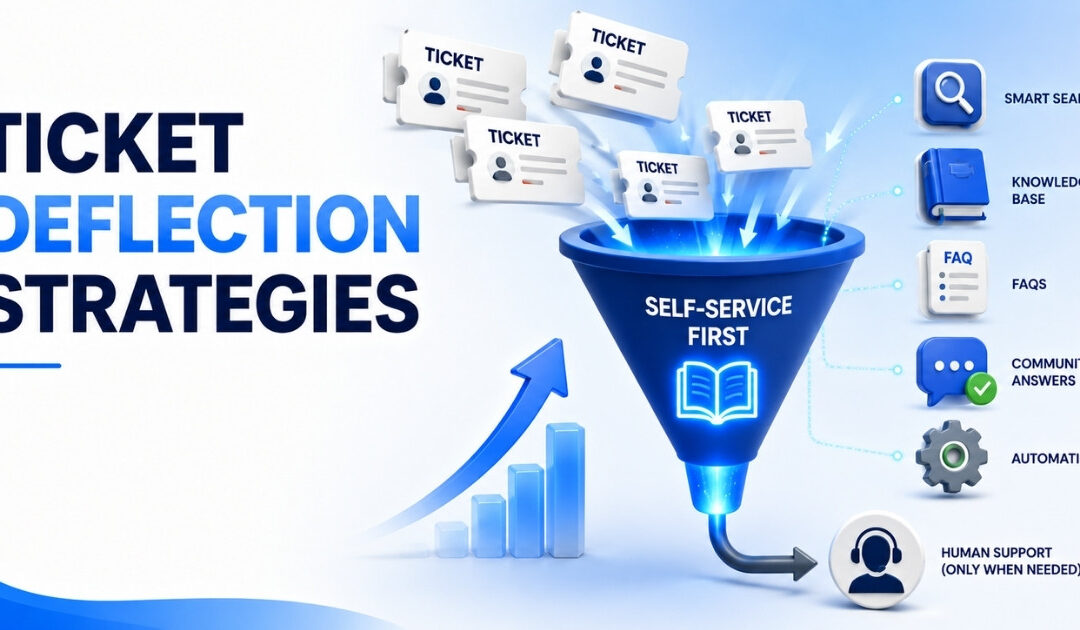 7 Ticket Deflection Strategies To Reduce Repetitive Customer Inquiries