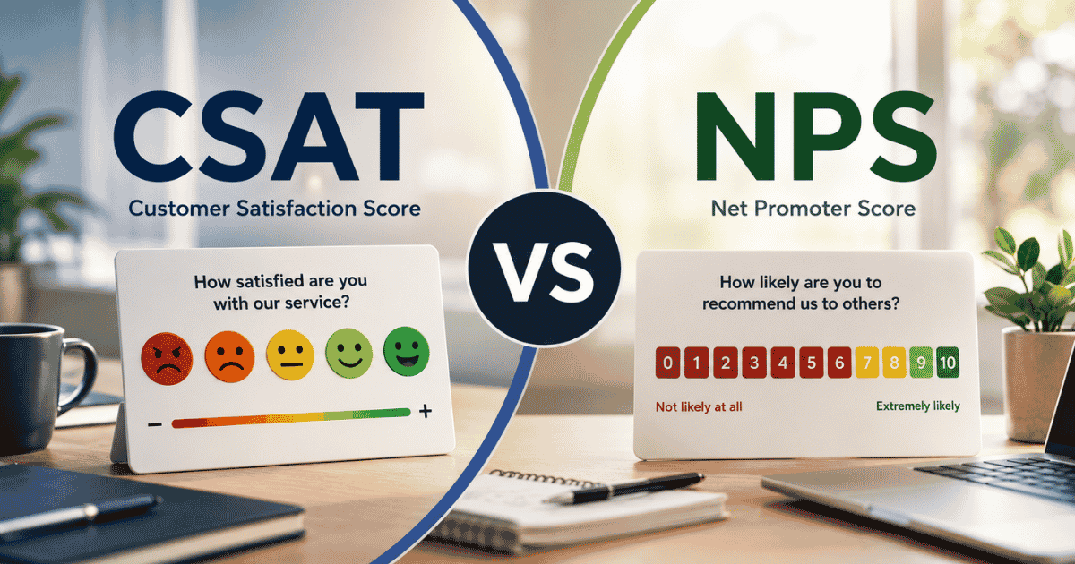 CSAT vs NPS