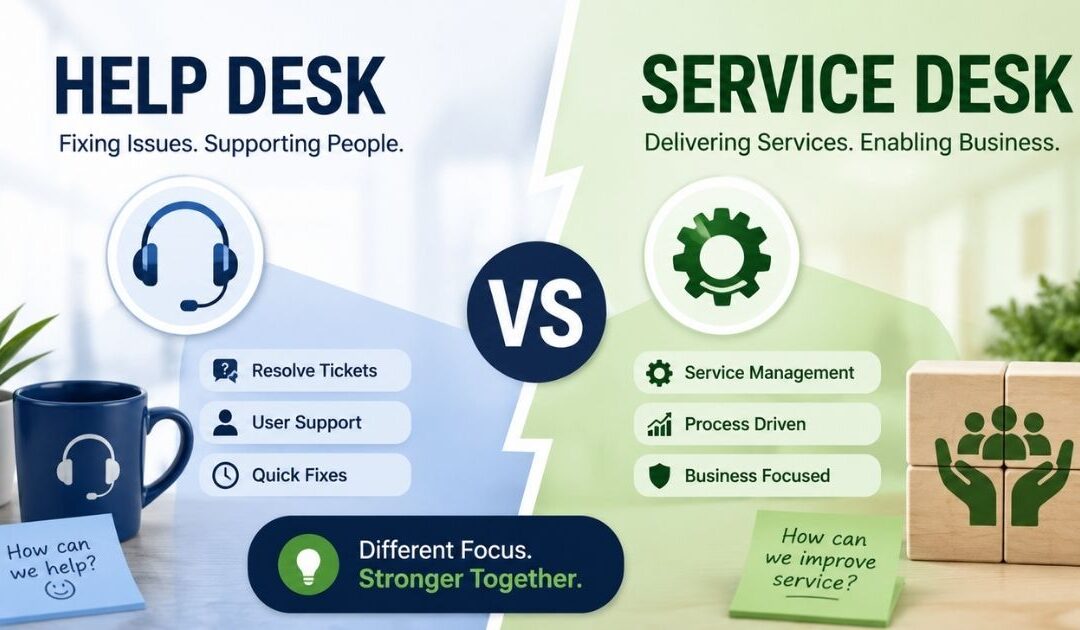 Help Desk Vs Service Desk: Key Differences And Which One You Need